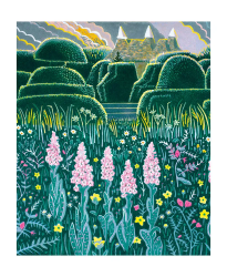Topiary Garden Blank Card