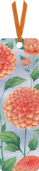 Peach Dahlias Bookmark