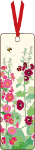 Hollyhocks Bookmark