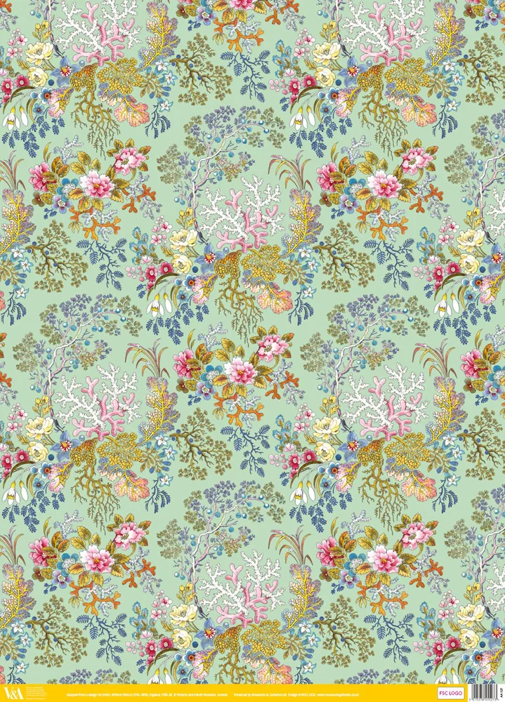 Kilburn Coral Sheet Wrap
