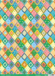Moroccan Tiles Sheet Wrap