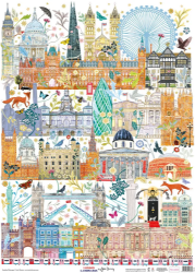 London Landmark Sheet Wrap