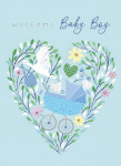 Blue Pram Blank Card
