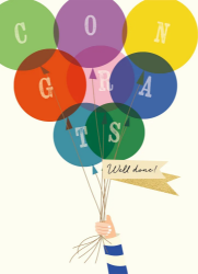 Balloons Congratulations Card