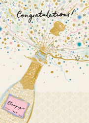 Champagne! Congratulations Card