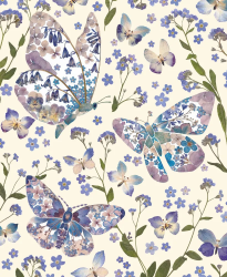Butterfly Sky Blank Card
