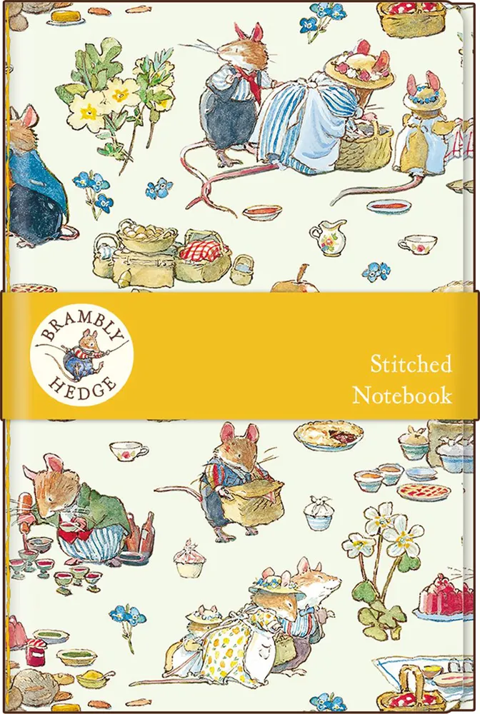 Spring Picnic Stitched Journal