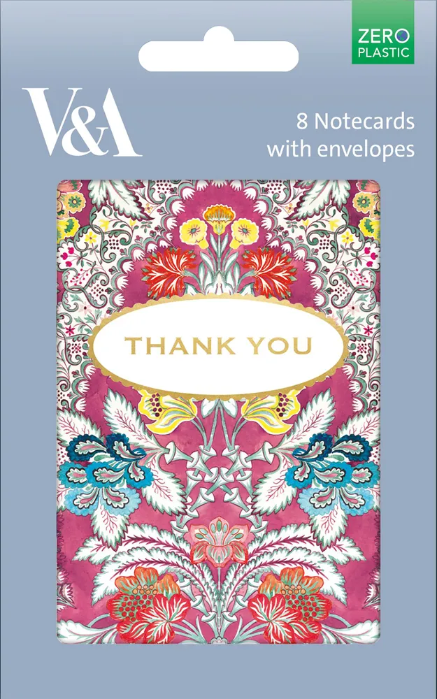 Rococo 8-Pack Thank You Notecards