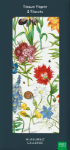 Floral Manuscript Tissue Paper