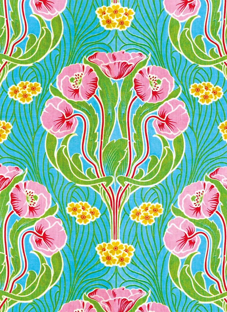 Floral Furnish Blank Card