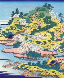 The Aji River Blank Card
