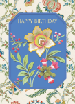 Floral Fiesta Birthday Card