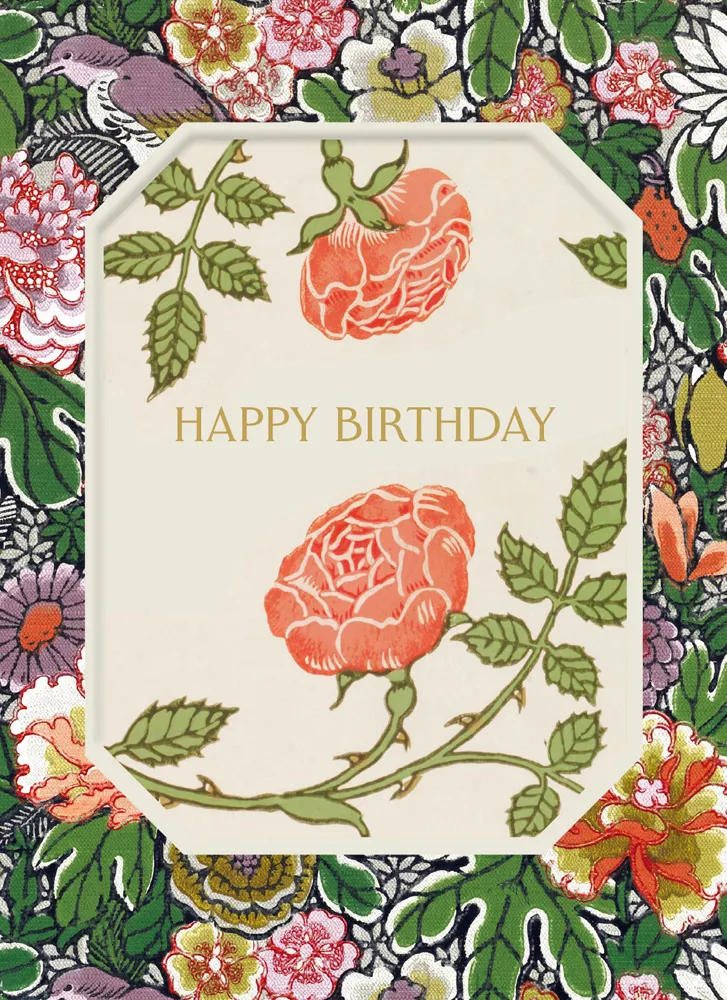 Birthday Flowers Birthday Card
