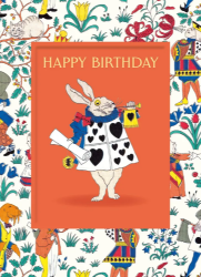 Herald Rabbit Birthday Card