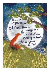 However Far Friendship Greeting Card