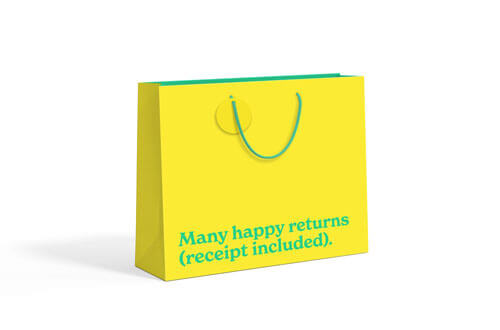 Happy Returns Large Gift Bag