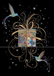 Gift Birds Blank Greeting Card