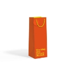 Contains Alcohol Bottle Gift Bag