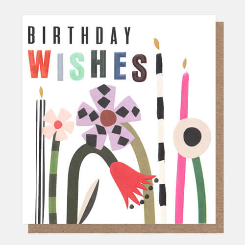 Flowers Birthday Greeting Card
