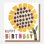 Sunflower Birthday Greeting Card