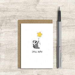 You Star Friendship Greeting Card