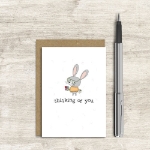 Thinking Of U Thinking of You Greeting Card