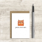 You're Purfect Friendship Greeting Card