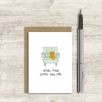 Love From The Cat Friendship Greeting Card