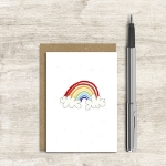 Rainbow Friendship Greeting Card