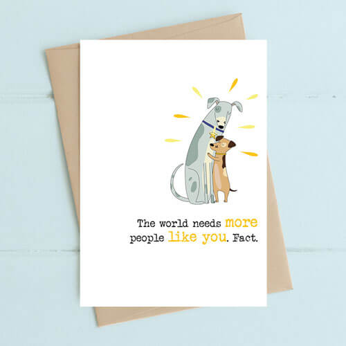 Need More You Friendship Greeting Card
