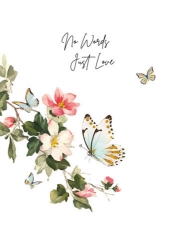 No Words Love Thinking of You Greeting Card