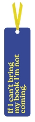 Cant Bring Book Bookmark