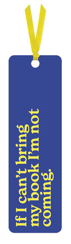 Can't Bring Book Bookmark