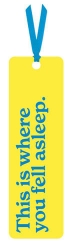 Where Fell Asleep Bookmark