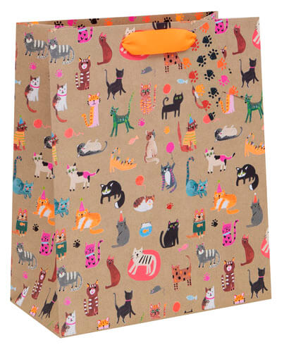 Krafty Cats Large Gift Bag