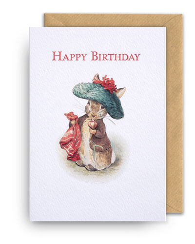 Benjamin Bunny Birthday Greeting Card