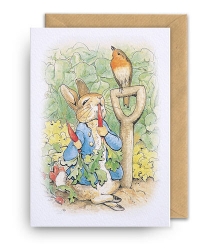 Peter Rabbit Blank Greeting Card