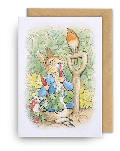 Peter Rabbit Blank Greeting Card