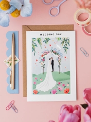 Couple Wedding Greeting Card