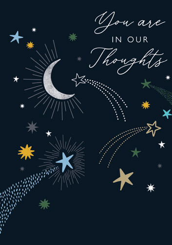 In Our Thoughts Thinking of You Greeting Card