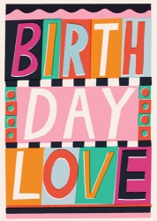 Love Birthday Greeting Card