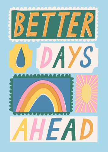 Encourage Better Da Friendship Greeting Card