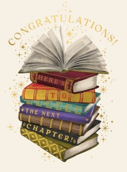 Mini Next Chapter Congratulations Greeting Card