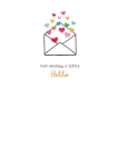 Sending Hellp Friendship Greeting Card