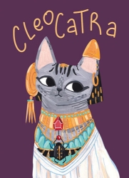 Cleocatra Blank Greeting Card