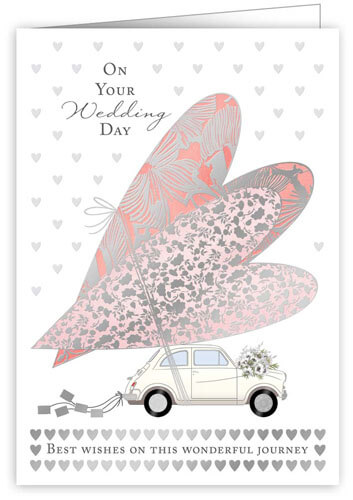 Journey Wedding Greeting Card