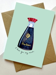 Soy Much Love Greeting Card