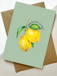 Life Gave You Lemons Friendship Greeting Card