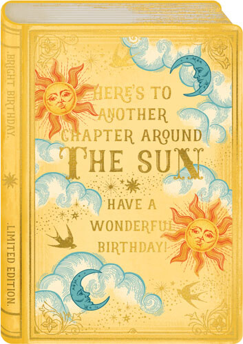 Mini Sun Birthday Greeting Card