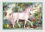 Unicorn Blank Postcard